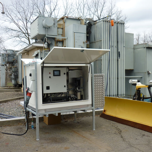The TOVS vacuum oil purification process