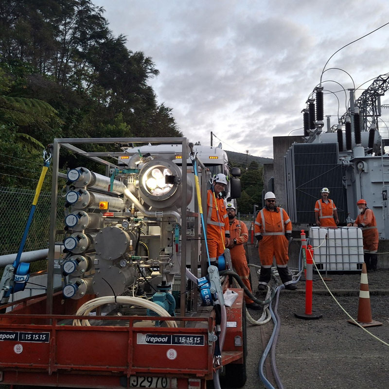 Trojan High Vacuum Oil Purification System